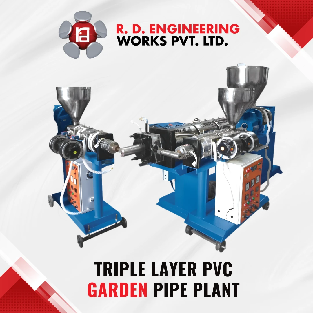 Triple Layer PVC Garden Pipe Plant